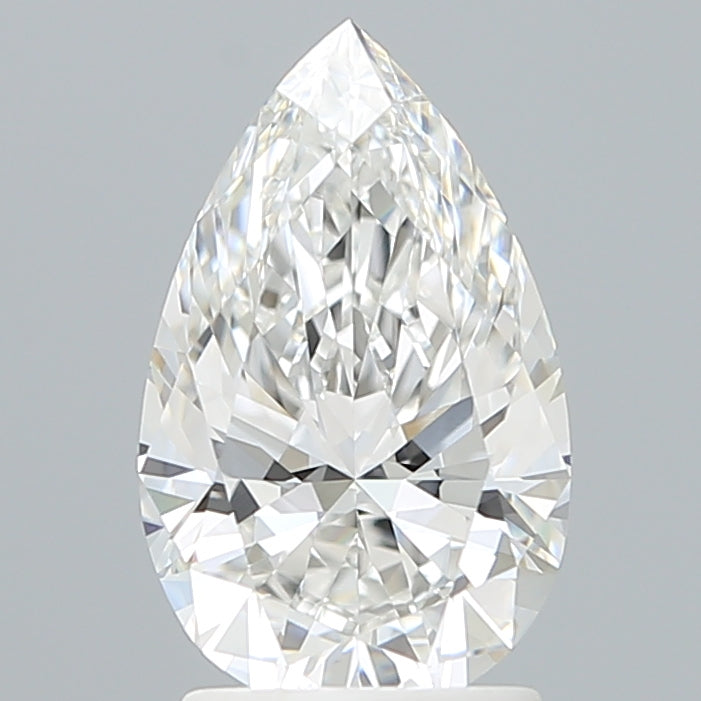 2.08 Carat Pear Cut Lab Grown Diamond VVS1F