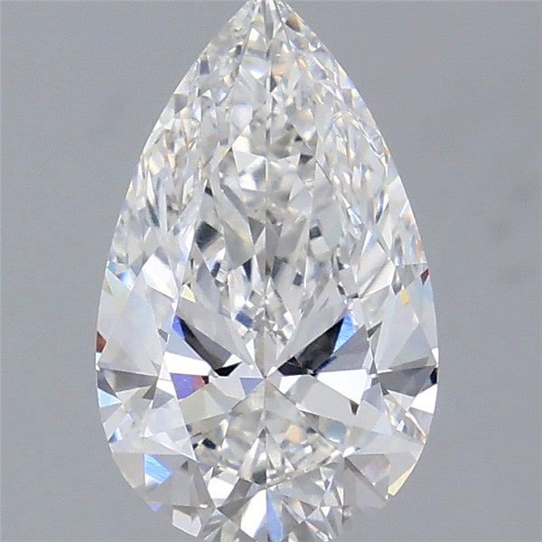 Diamant cultivé en laboratoire de poire de 2,08 carats VVS2 E
