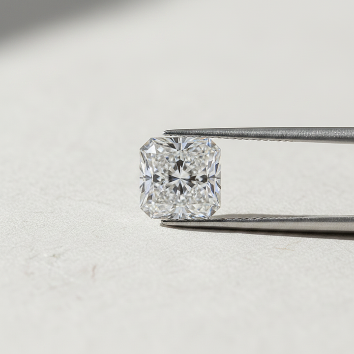 2,08 karaat stralend geslepen laboratoriumdiamant, VS1/D