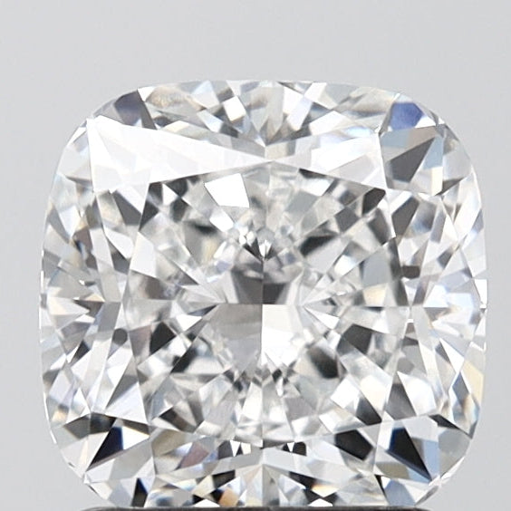 2.09 Carat Cushion Cut Lab Grown Diamond VVS1 E