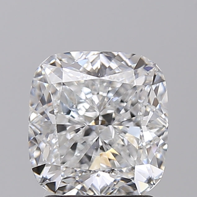 2.09 Carat Cushion Cut Lab Grown Diamond VVS2 D