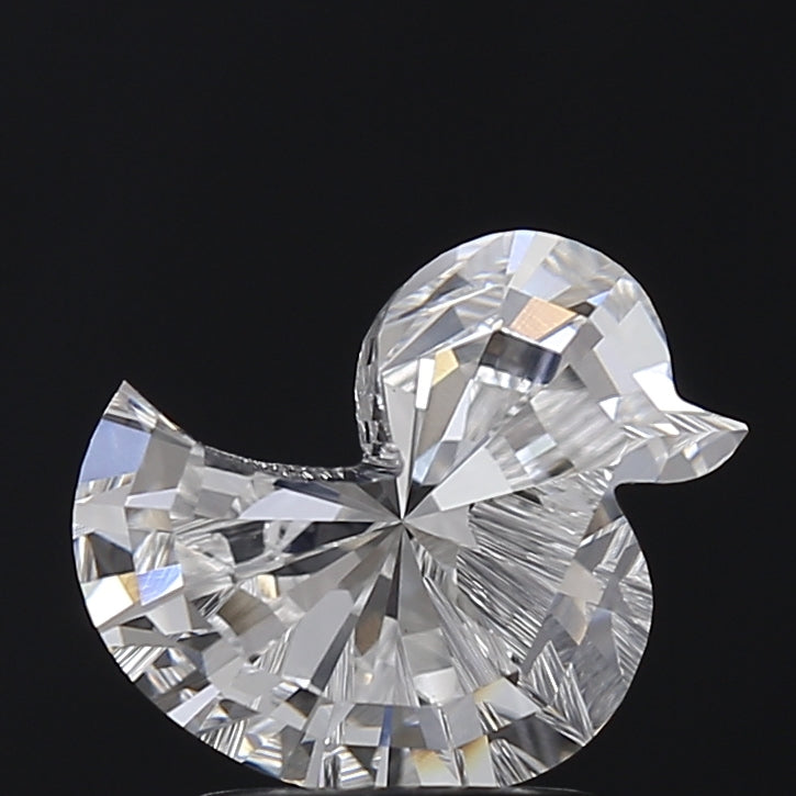 2.09 Carat Duck Shaped Lab Grown Diamond VS1 F Color – Unique Fancy Shape Loose Diamond