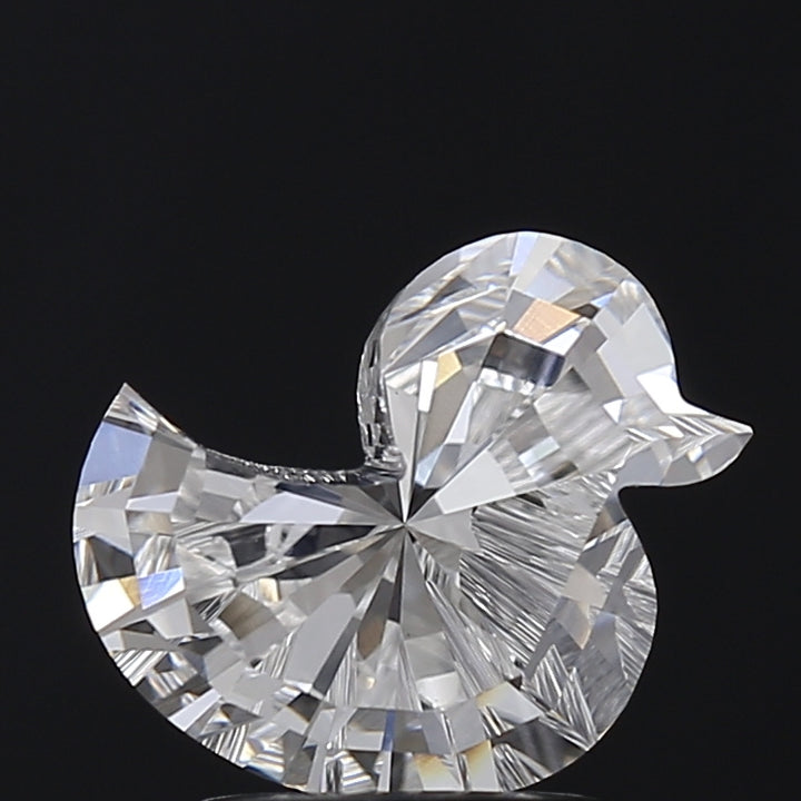 2.09 Carat Duck Shaped Lab Grown Diamond VS1 F Color – Unique Fancy Shape Loose Diamond
