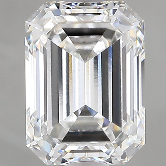 2.09 Carat Emerald Cut Lab Grown Diamond VVS2 E