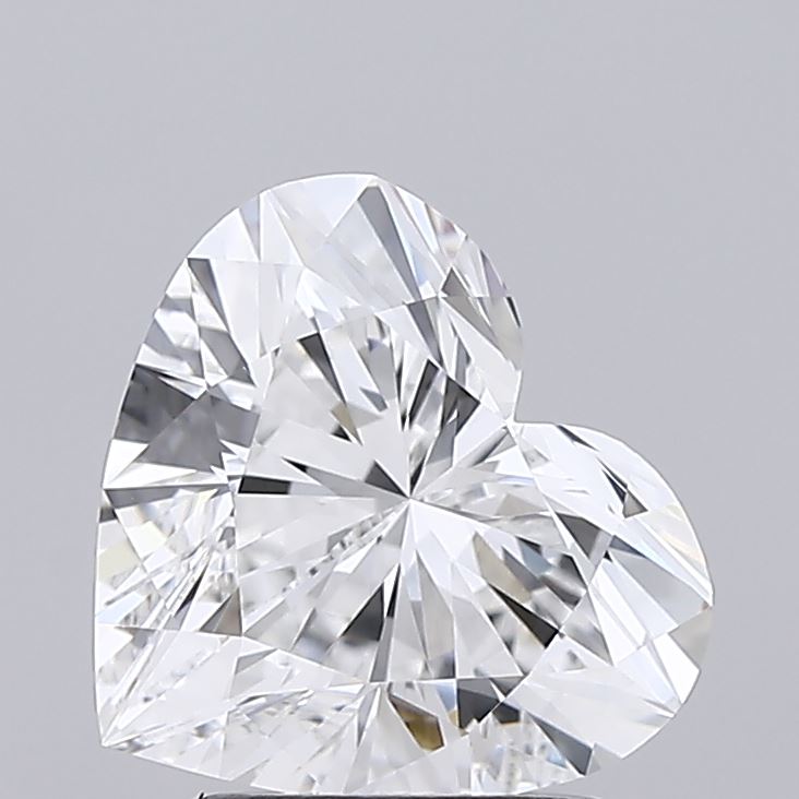 2.09 Carat Heart Cut Lab Grown Diamond VVS1E