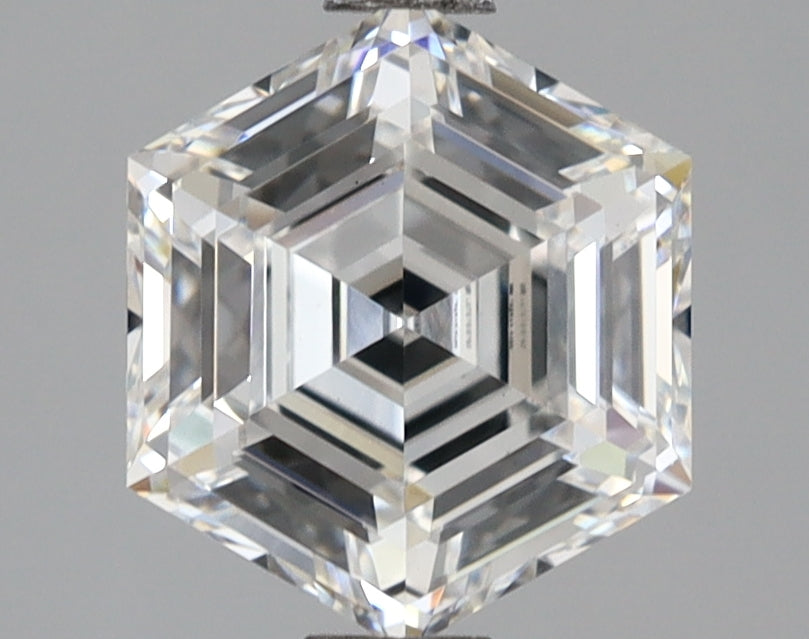 2.09 Carat Hexagonal Cut Lab Grown Diamond VS1E