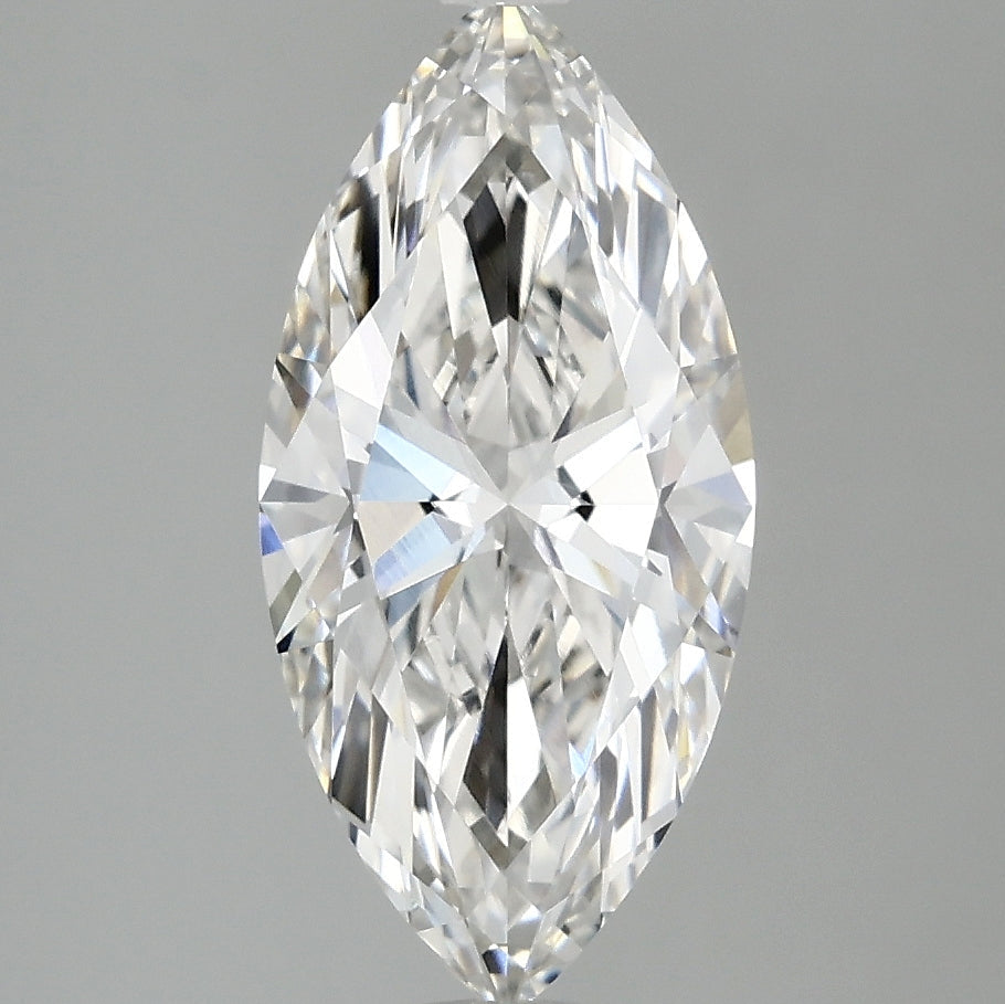 2.09 Carat Marquise Cut Lab Grown Diamond VVS1 F