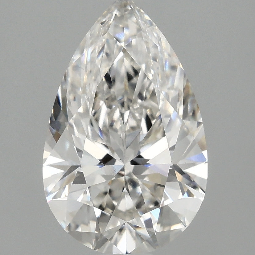 2,09 Karat birnenförmiger, im Labor gezüchteter Diamant VS1 F