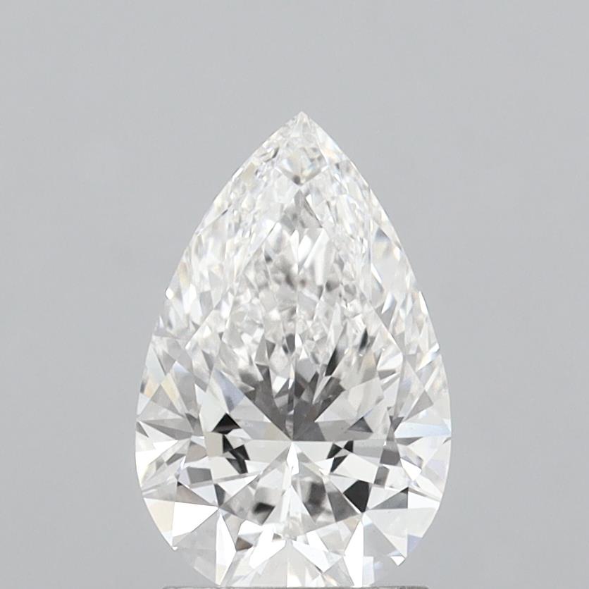 Diamante coltivato in laboratorio a pera da 2,09 carati VS2 F