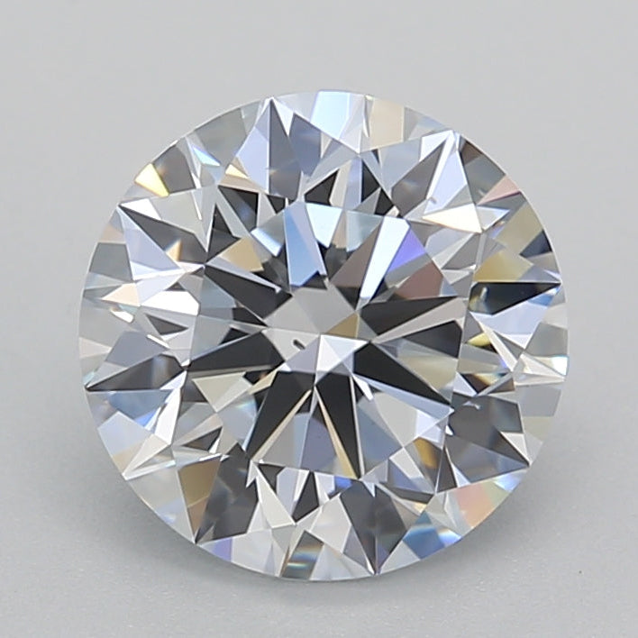 Diamante redondo cultivado en laboratorio de 2,09 quilates VS2 F