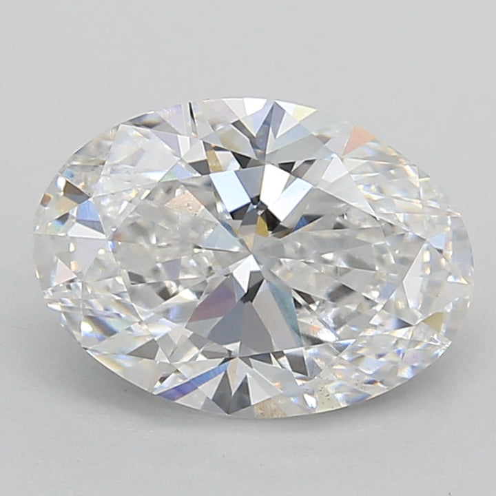 2.0 Carat Oval Cut Lab Grown Diamond VS2 D