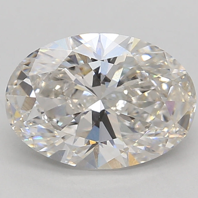 2.0 Carat Oval Cut Lab Grown Diamond VVS2 G