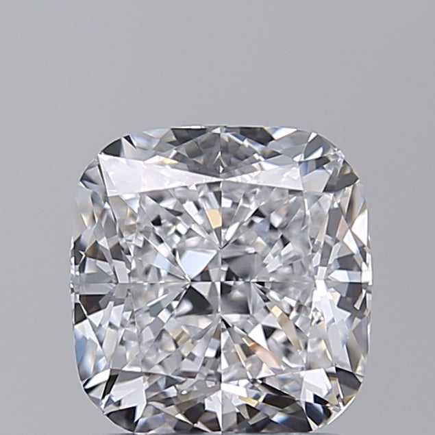 2.10 CT Cushion Cut Lab-Grown Diamond - D Color, VVS2 Clarity, IGI Certified