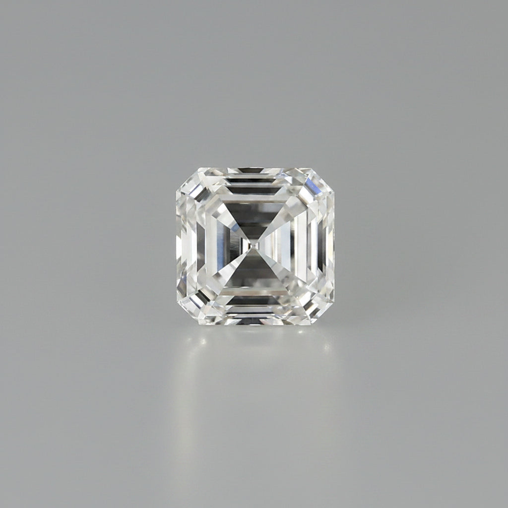 2.10 Carat Asscher Lab Grown Diamond, VVS2/F