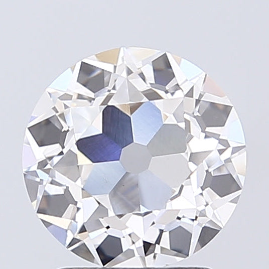 Diamante cultivado en laboratorio Eurocut de 2,10 quilates VS1 E