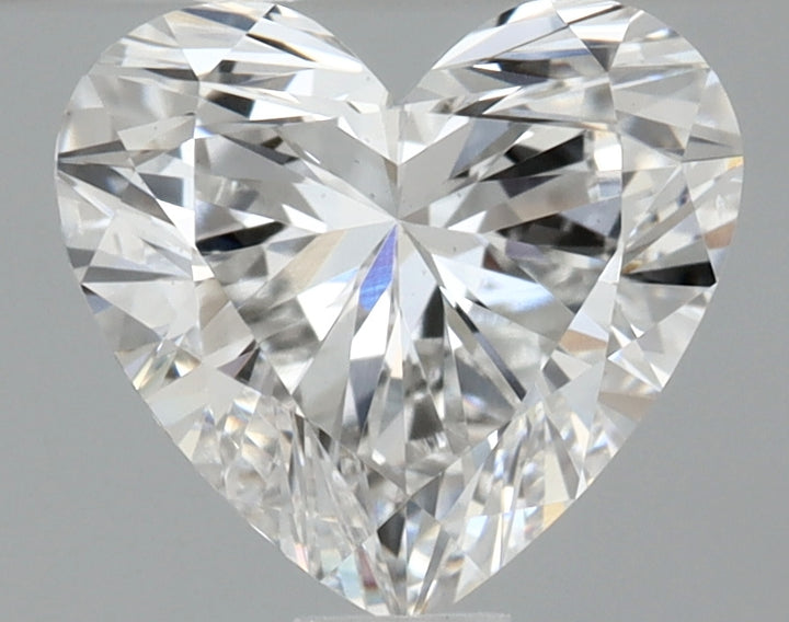 2,10 Karat herzförmiger, im Labor gezüchteter Diamant VVS1 F