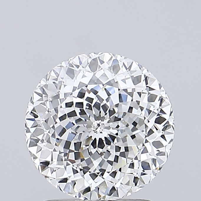 Diamant cultivé en laboratoire de taille portugaise de 2,10 carats VVS2 E