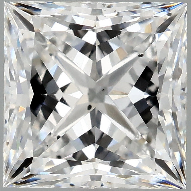 Diamant cultivé en laboratoire Princess VS2 D de 2,10 carats