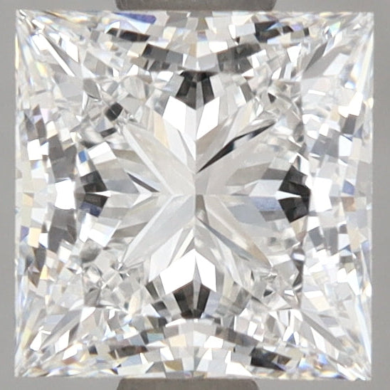 2,10 Karat Princess Lab Grown Diamond VVS1 D