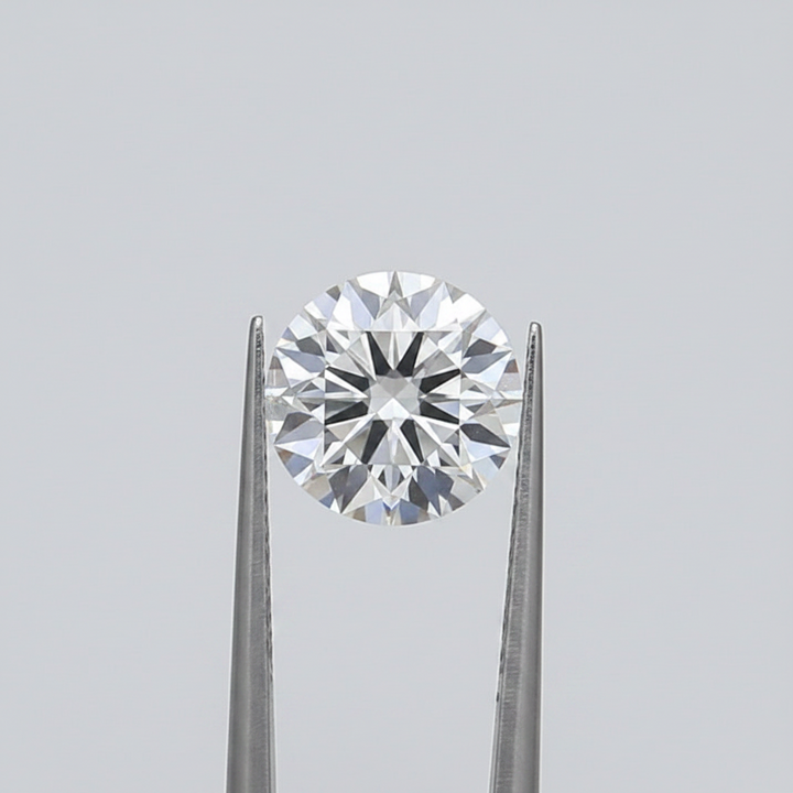 GIA Certified 2.10 Ct E Color SI1 Round CVD Lab Grown Diamond