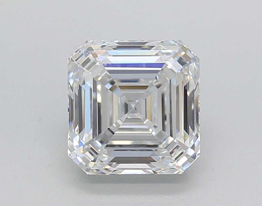 2.11 CT Square Emerald Cut Lab-Grown Diamond - IGI Certified, VS2, D Color