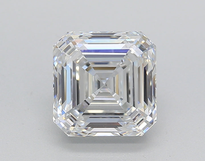 2.11 CT Square Emerald Cut Lab-Grown Diamond - IGI Certified, VS2, D Color