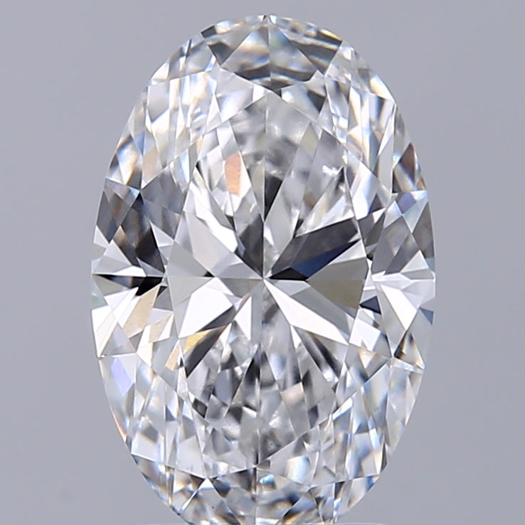 2.12 Carat Oval Lab Grown Diamond VVS2 D