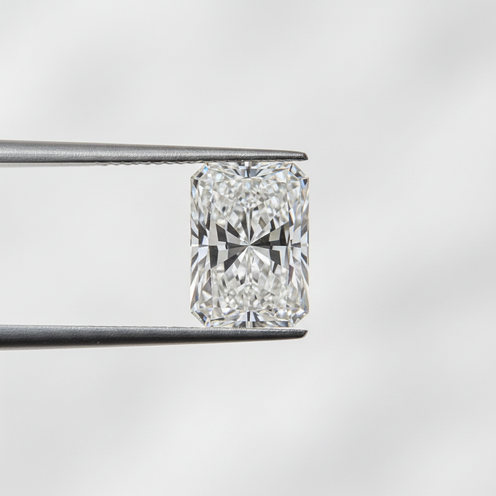 2.12 Carat Radiant Lab Grown Diamond, VS1/F