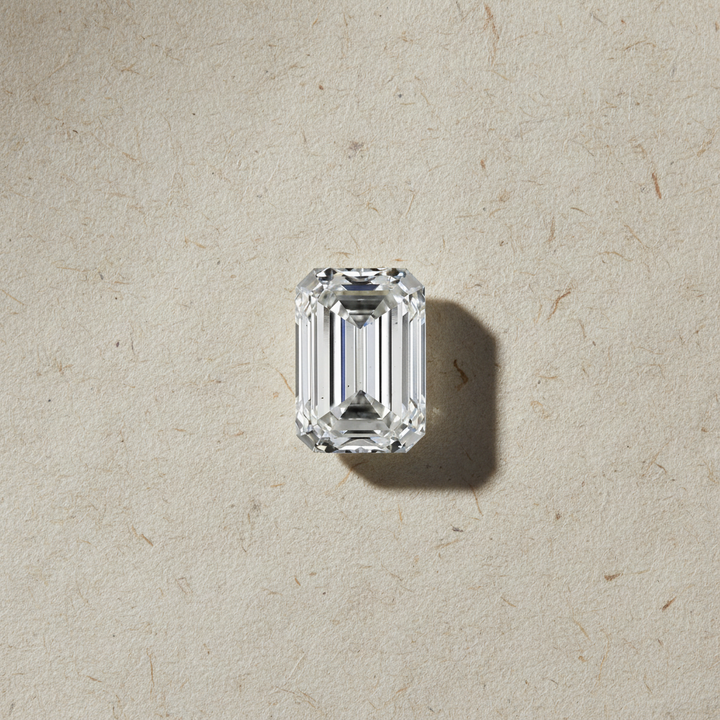 2.13 Carat Emerald Cut Lab Grown Diamond, VS2/E