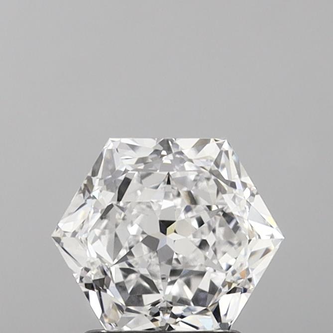 2.13 Carat Hexagonal Cut Lab Grown Diamond VVS2D