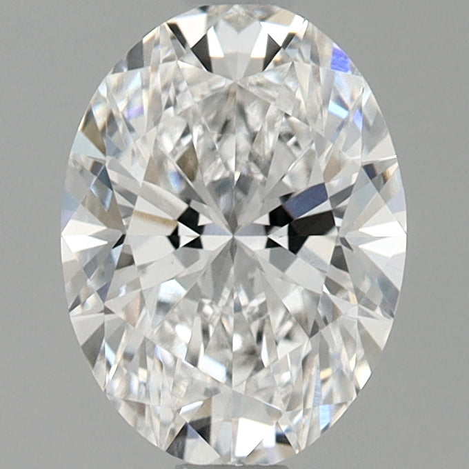 2,13 karaat ovale lab-grown diamant VS2 E