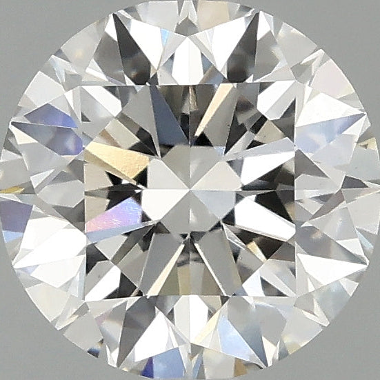 Diamante cultivado en laboratorio de talla redonda de 2,13 quilates VS2 F