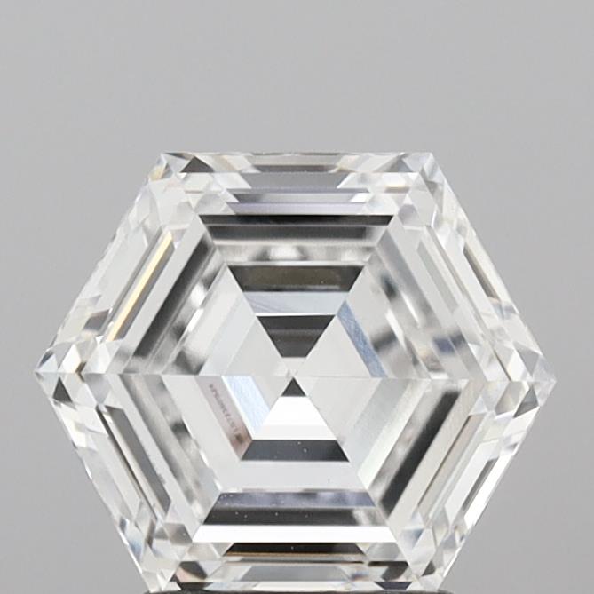 2.14 Carat Hexagonal Cut Lab Grown Diamond VVS2D