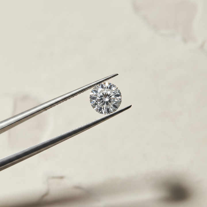 Diamante cultivado em laboratório com lapidação portuguesa de 2,14 quilates, VS1/E