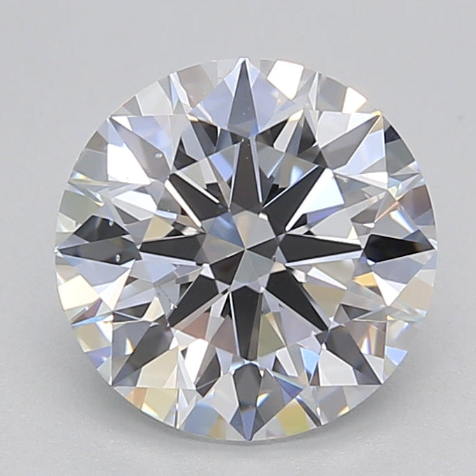 2.18 Carat Round Lab Grown Diamond VS2 D