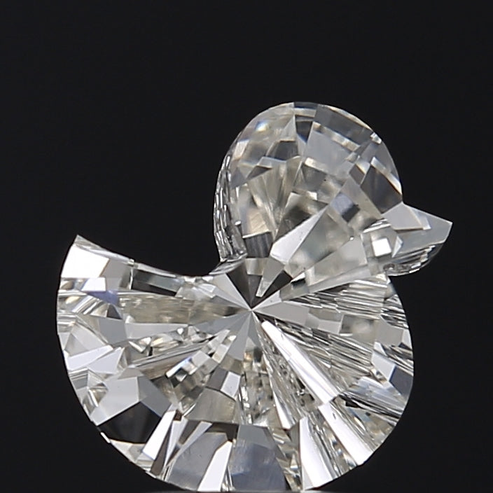 2.19 Carat Duck Shaped Lab Grown Diamond VS1 H Color – Unique Fancy Shape Loose Diamond