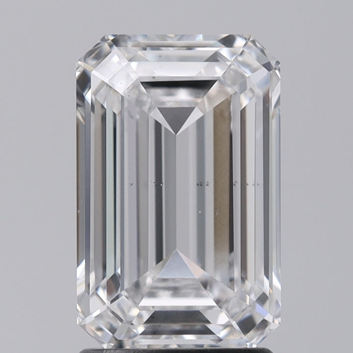 2.19 ct. Emerald Cut Lab Grown Diamond, GIA Certified, D Color VS2 Clarity