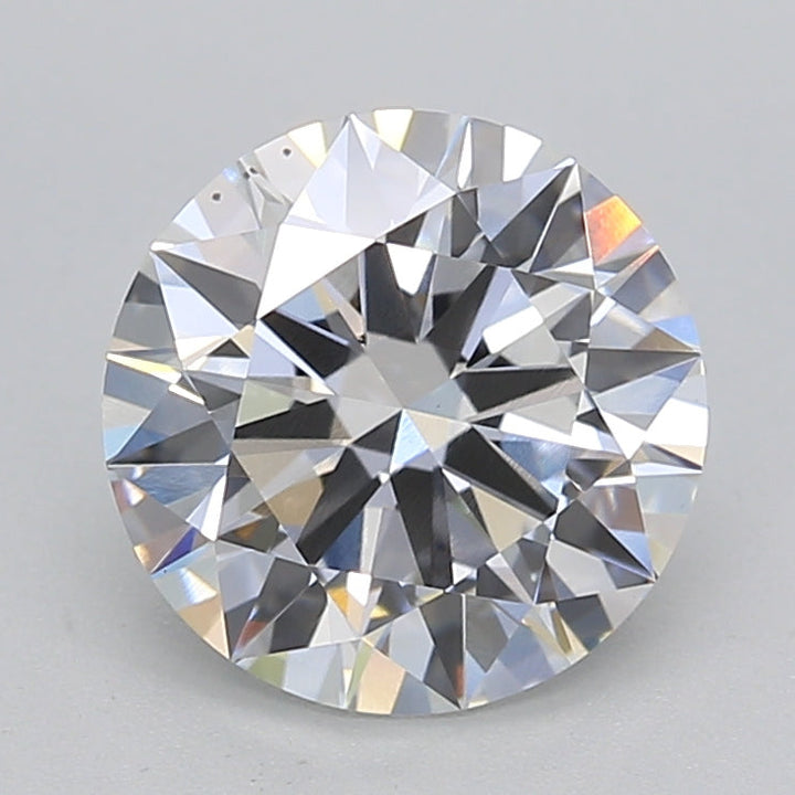 2.21 Carat Round Lab Grown Diamond SI1 E