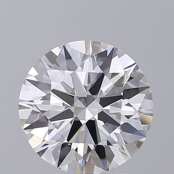 2.21 Carat Round Lab Grown Diamond VS1 H