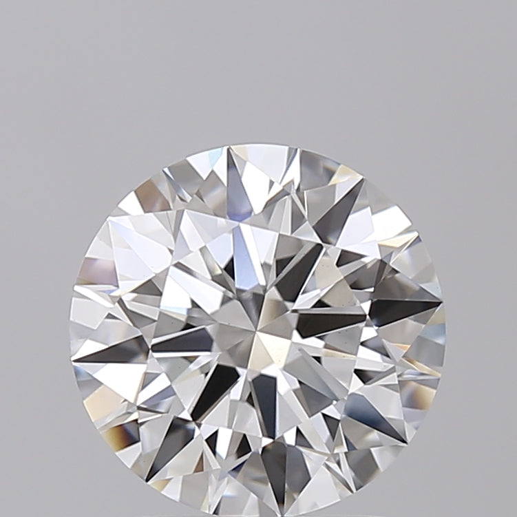 2.25 Carat Round Lab-Grown Diamond, IGI Certified, F Color, VS1 Clarity