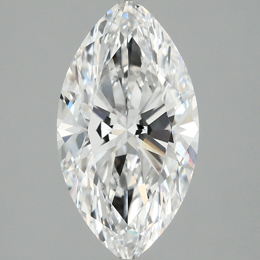 2.25 Carat Marquise Cut Lab Grown Diamond VS1 E