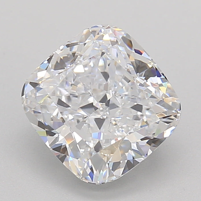 2,26 Karat kissengeschliffener, im Labor gezüchteter Diamant VS1 D