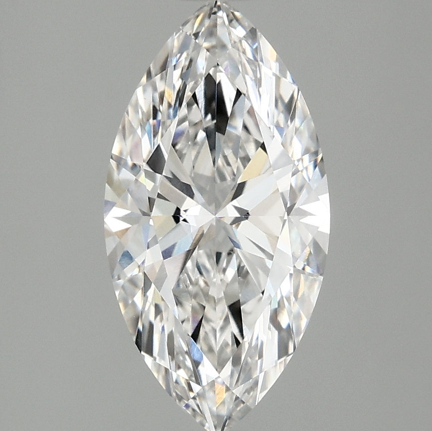 Diamante cultivado em laboratório Marquise de 2,26 quilates VVS2 F