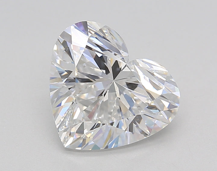 2.28 CT HPHT Lab Grown Heart Cut Diamond, E VS2, IGI Certified