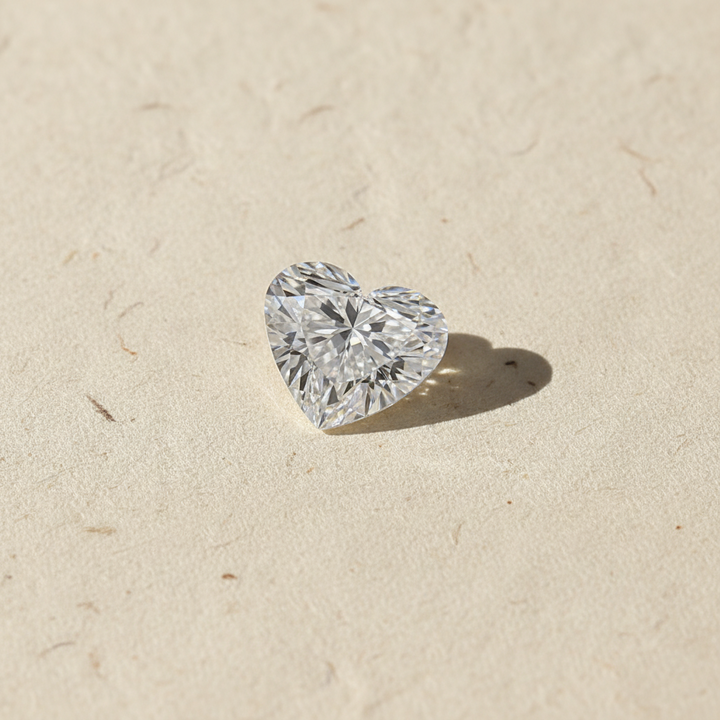 2.28 Carat Heart Cut Lab Grown Diamond VS2 E Color IGI Certified
