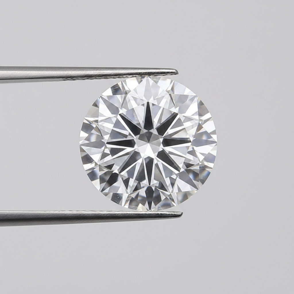 IGI Certified 2.20 Ct E Color VS2 Round CVD Lab Grown Diamond