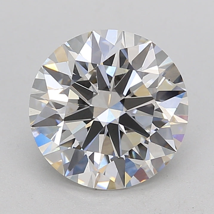 Diamante redondo cultivado en laboratorio de 2,2 quilates VS2 G