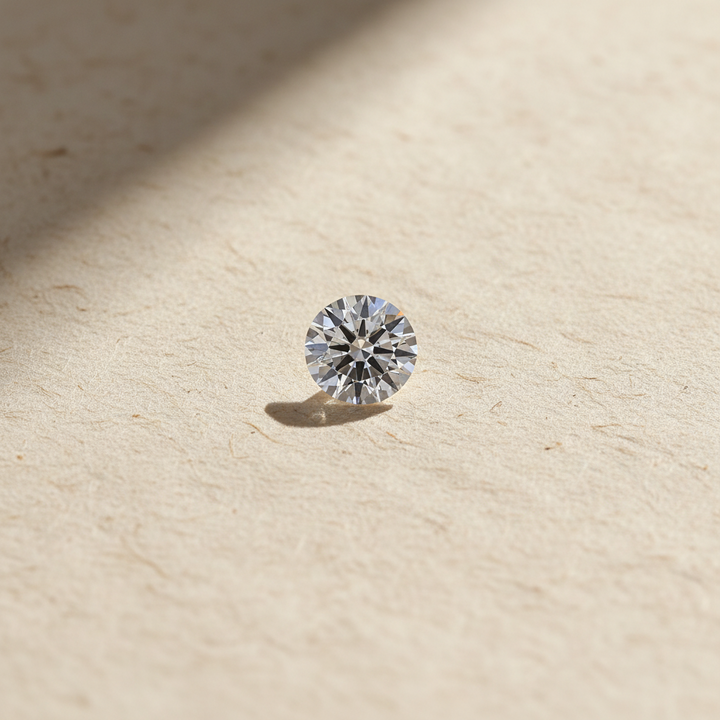 2.20 Carat Round D VVS1 HPHT Lab Grown Diamond Ideal Cut IGI Certified