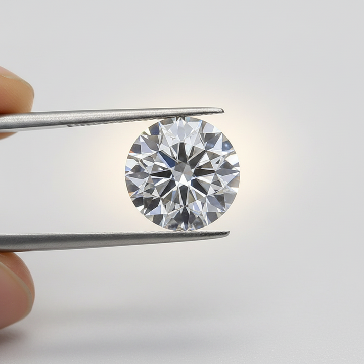 2,30 karaat ronde lab-gegroeide diamant, VS2/F