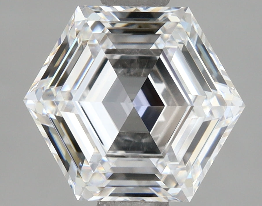 2.31 Carat Hexagonal Cut Lab Grown Diamond VVS2E